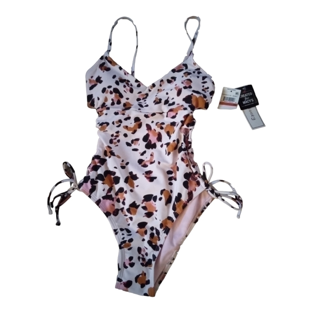 HULA Honey Swimsuit size XS cutout sides new with tags - Picture 3 of 5